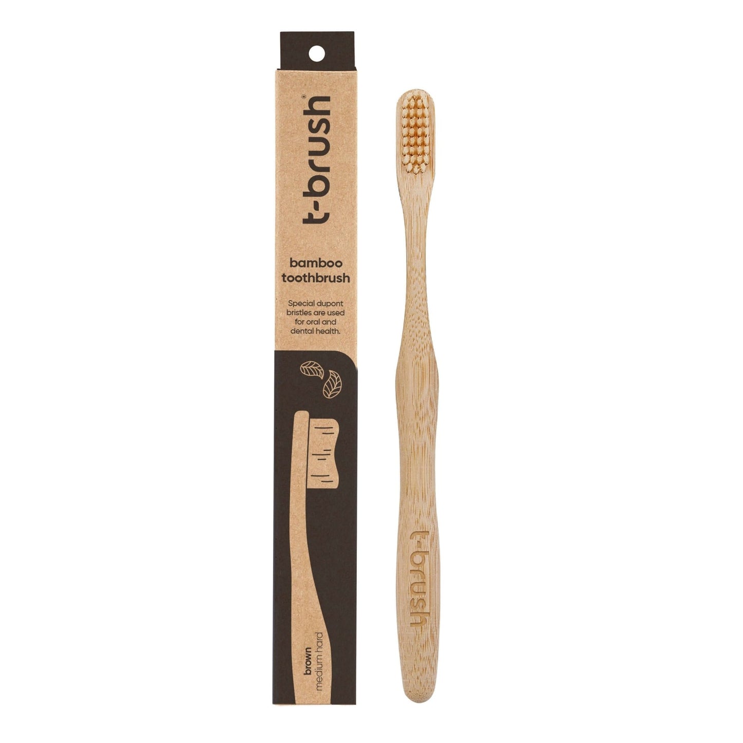 T - Brush Toothbrush - Dupont Bristles - For All Family - Freely choose everyone's brush - Gift for Christmas - Best Gift - Eco Friendly - Docorp