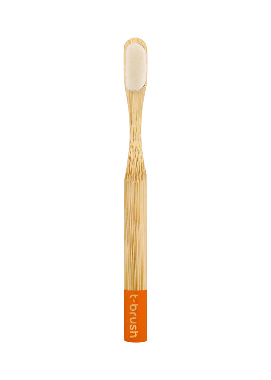 T-Brush Nono Kids Bamboo Toothbrush - Dupont Bristles - The Best Duo = Dupont + Bamboo - Best Gift - Natural Toothbrush -Essential Oral Care