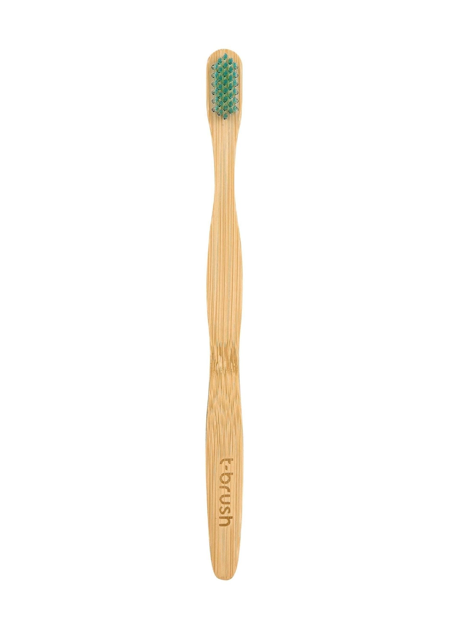 T - Brush Bamboo Toothbrush Medium Hard 4 Pieces - Dupont Bristles - The Best Duo = Dupont + Bamboo - Gift For Christmas - Natural Toothbrush - Docorp