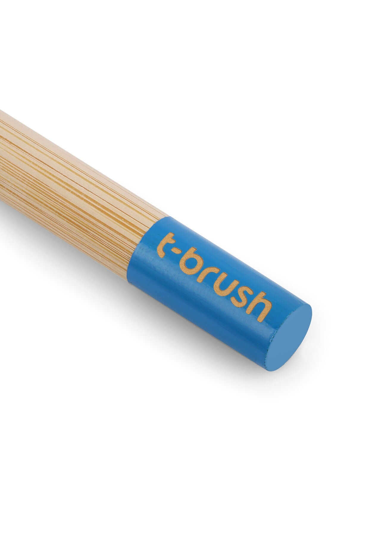 T - Brush Kids Bamboo Toothbrush - Blue - Pink Colour - Dupont Bristles - The Best Duo = Dupont + Bamboo - Best Gift - Cute Fun Toothbrush - Docorp